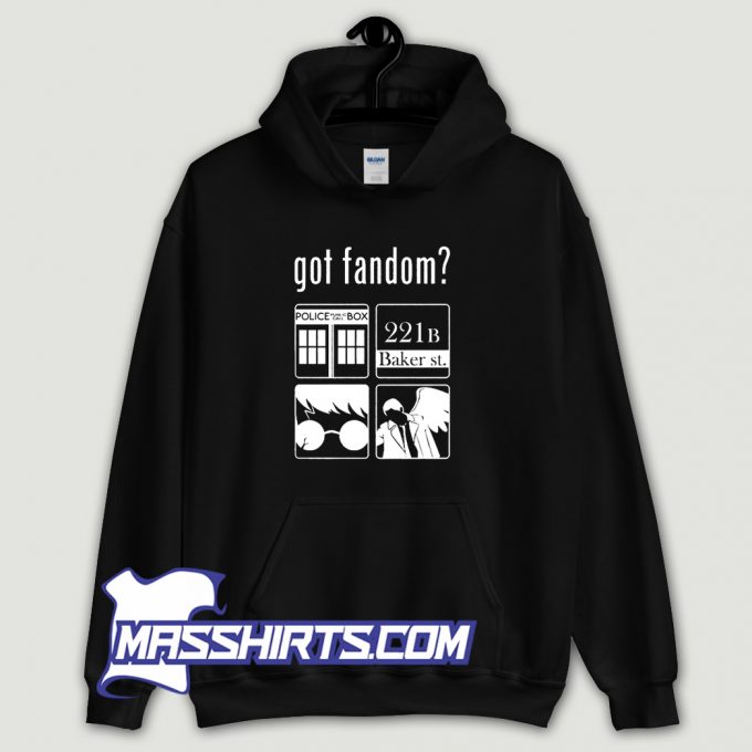 Classic Harry Potter And Supernatural Got Fandom Hoodie Streetwear