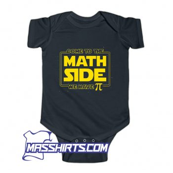 Come To The Math Side Baby Onesie