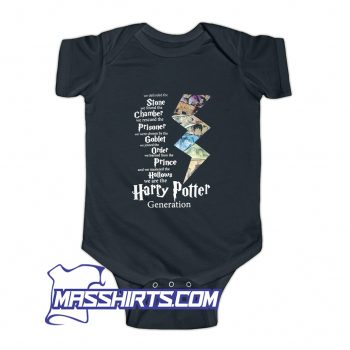Cool Harry Potter Generation Goblet Chamber Baby Onesie