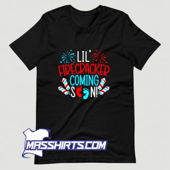 Cool Lil Firecracker Coming Soon T Shirt Design