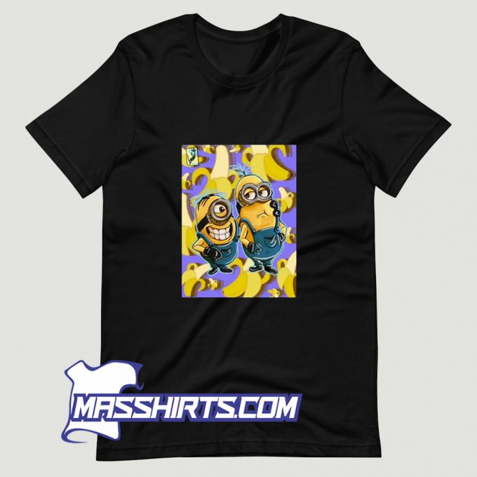 Cool Minions Despicable Me Banana T Shirt Design