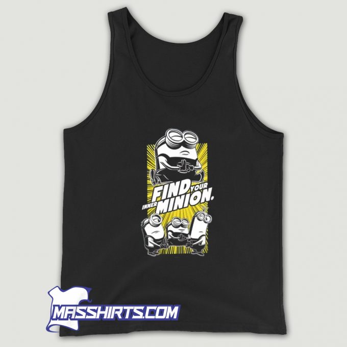 Cool Minions Inner Minion Poster Tank Top