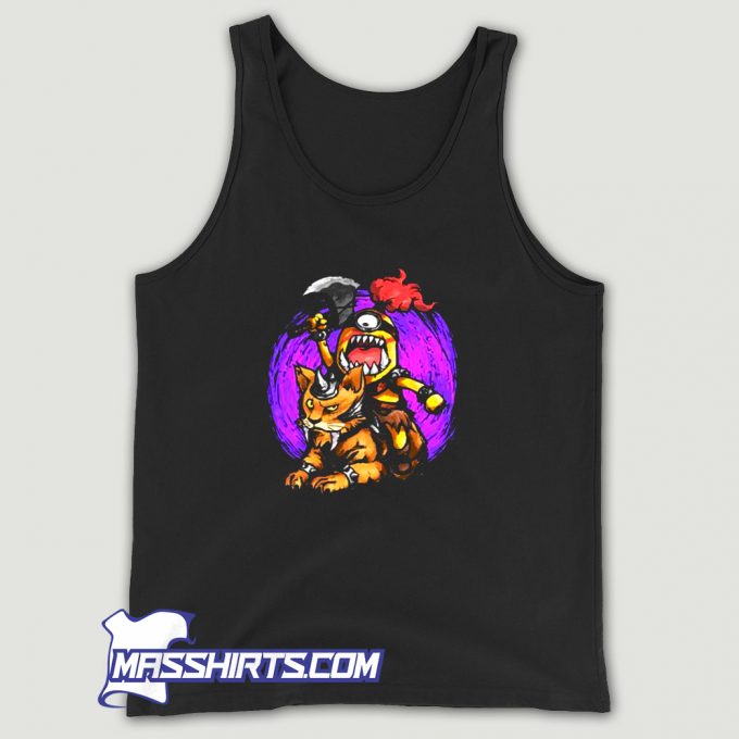 Cute Minions Miniorc Raider Tank Top