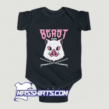 Demon Slayer Beast Mode Baby Onesie