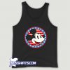 Disney Mickey Mouse Red White And Blue Funny Tank Top
