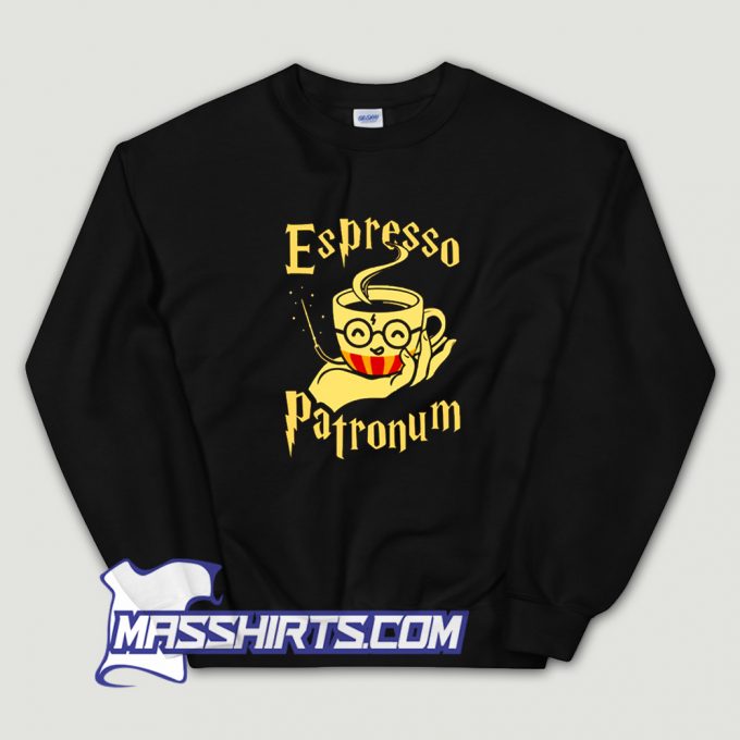 Espresso Patronum Harry Potter Sweatshirt On Sale