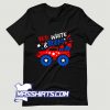 Funny Red White Boom 4Th Of July T Shirt Design