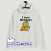 Garfield I Hate Mondays Funny Hoodie Streetwear