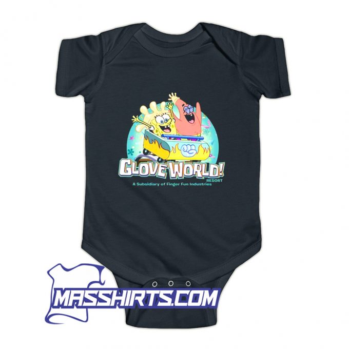 Mademark x SpongeBob Glove World Vintage Baby Onesie