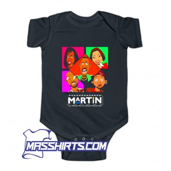 Martin Tv Show Cartoon Baby Onesie