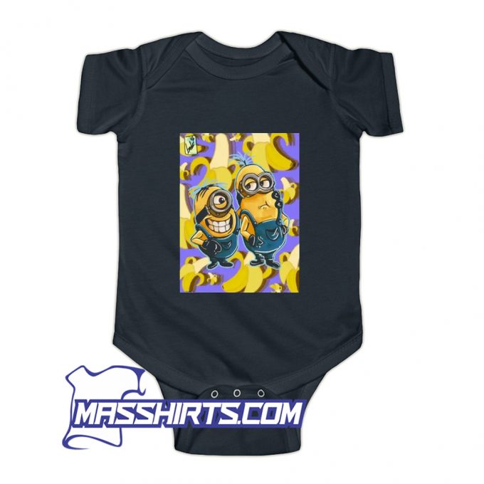 Minions Despicable Me Banana Baby Onesie