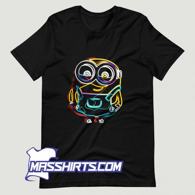 Minions Neon T Shirt Design On Sale