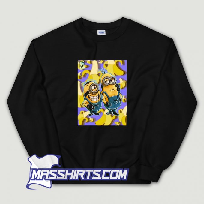 New Minions Despicable Me Banana Sweatshirt