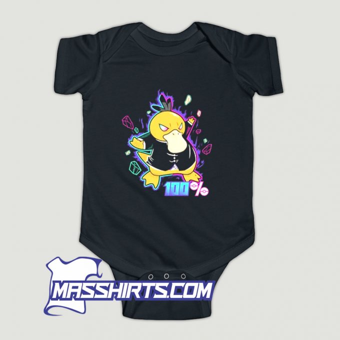 Pokemon Mob Psyduck Baby Onesie