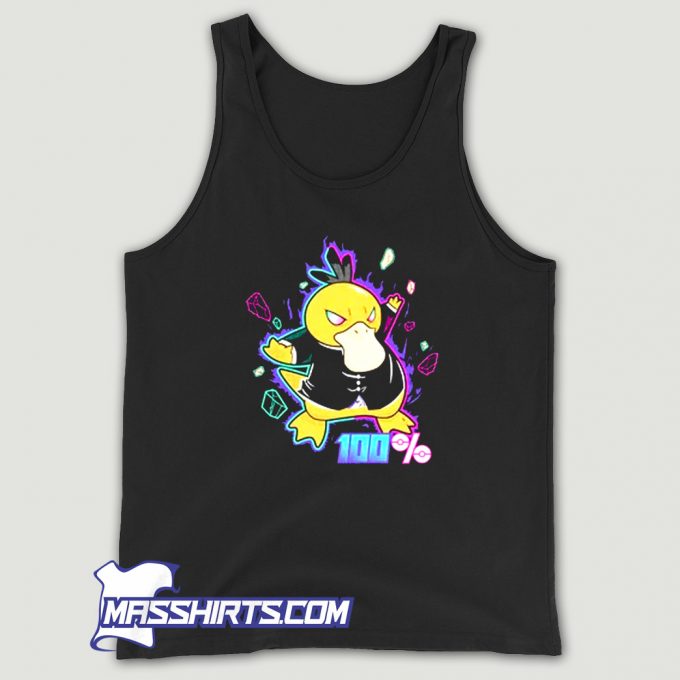 Pokemon Mob Psyduck Tank Top On Sale