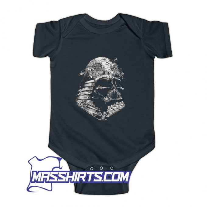 Star Wars Darth Vader Build The Empire Baby Onesie