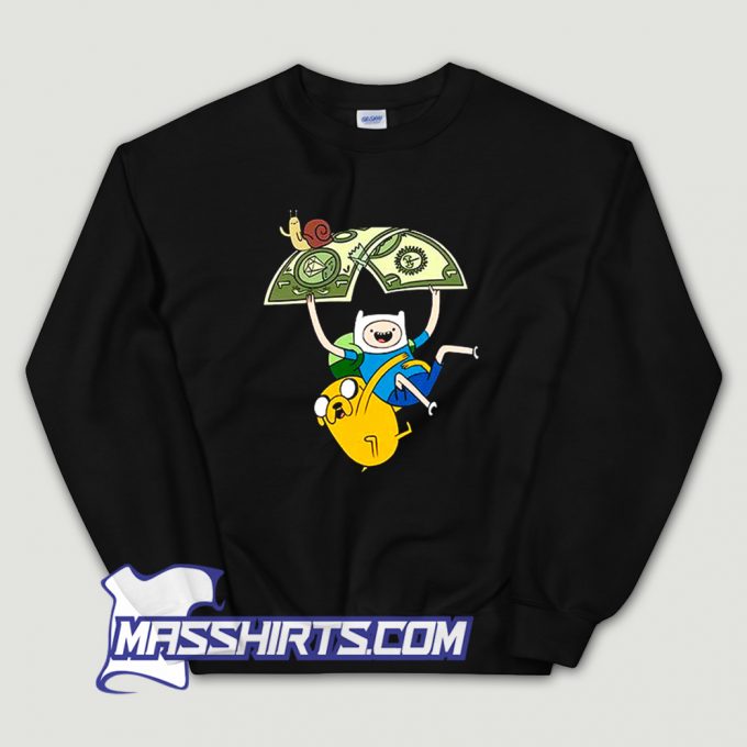 Vintage Adventure Time Jack And Fine Sweatshirt