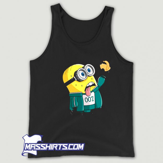 Vintage Minion Squid Banana Game Tank Top