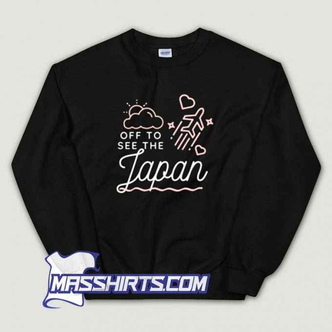 Vintage Off To See The Japan Sweatshirt