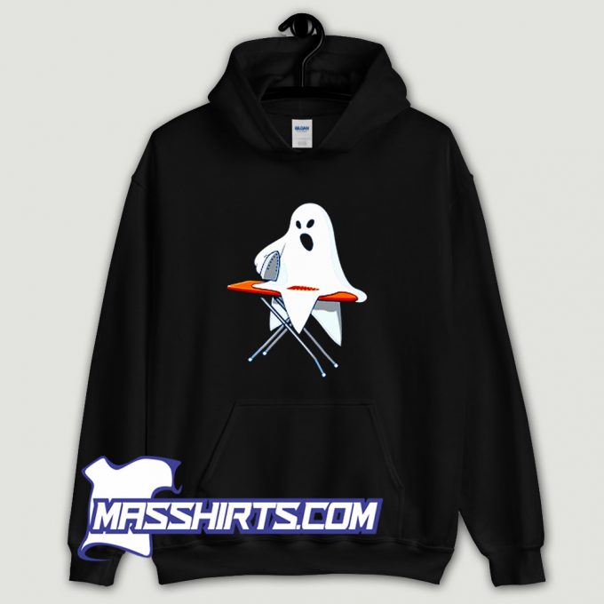 Vintage Scorched Ghost Ironing Hoodie Streetwear