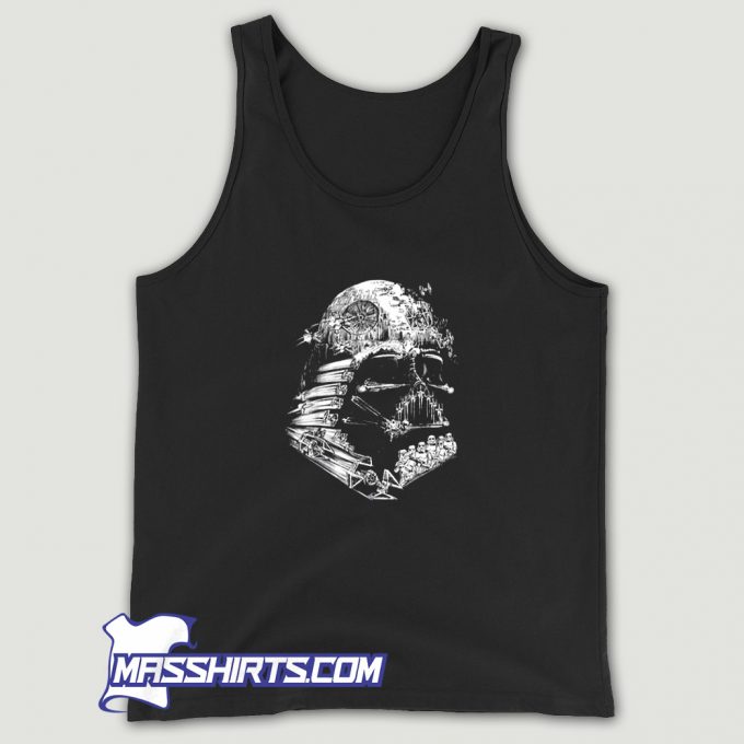 Vintage Star Wars Darth Vader Build The Empire Tank Top