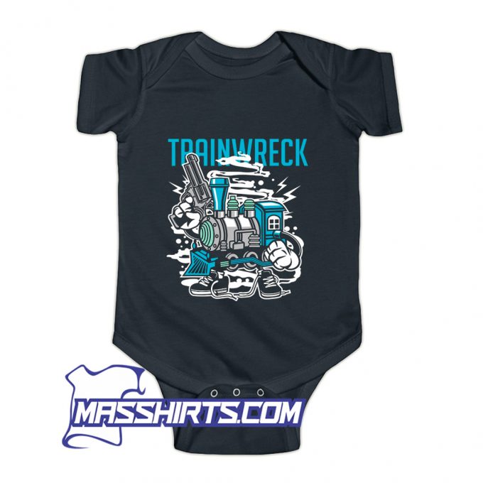 Weed Strain Characters Trainwreck Baby Onesie