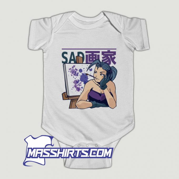 Anime Painter Baby Onesie