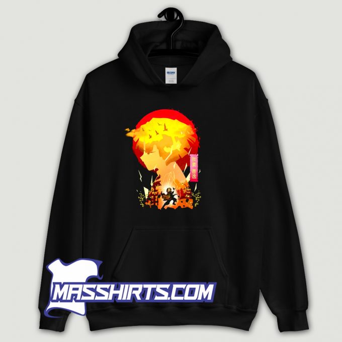 Anime Yellow Hair Hoodie Streetwear