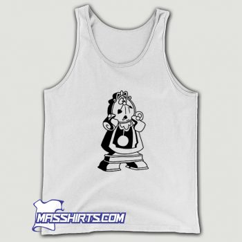 Awesome Beauty And The Beast Cogsworth Tank Top