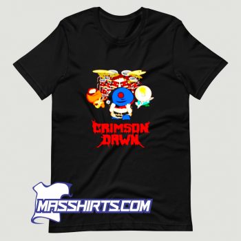 Awesome Crimson Dawn South T Shirt Design
