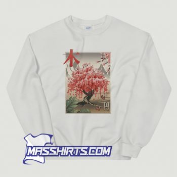 Awesome Japanese Sakura Tree Sweatshirt