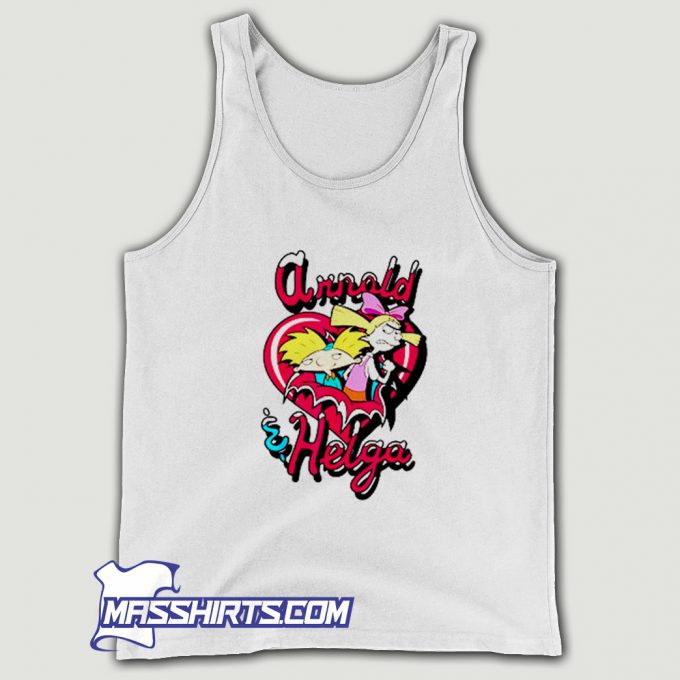 Best Arnold And Helga Broken Heart Tank Top