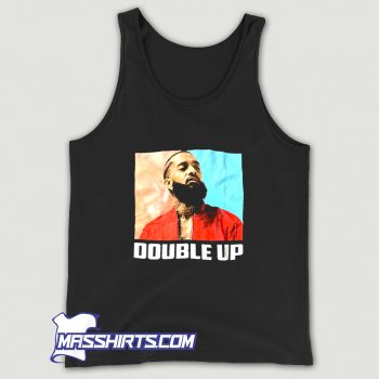 Classic Nipsey Hussle Double Up Tank Top