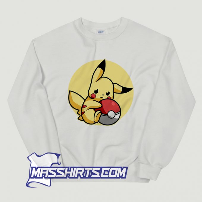 Classic Pikkachu and Ball Sweatshirt