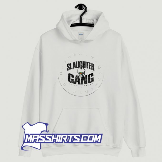 Cute Slaughter Gang Dart Board Hoodie Streetwear