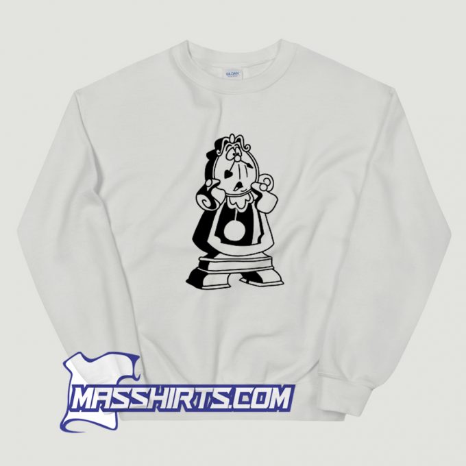 Funny Beauty And The Beast Cogsworth Sweatshirt