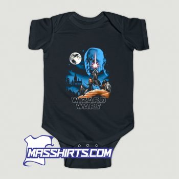 Harry Potter Wizard Wars Parody Baby Onesie