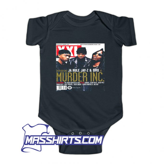 Murder Inc Jaz Z Dmx Ja Rule Baby Onesie