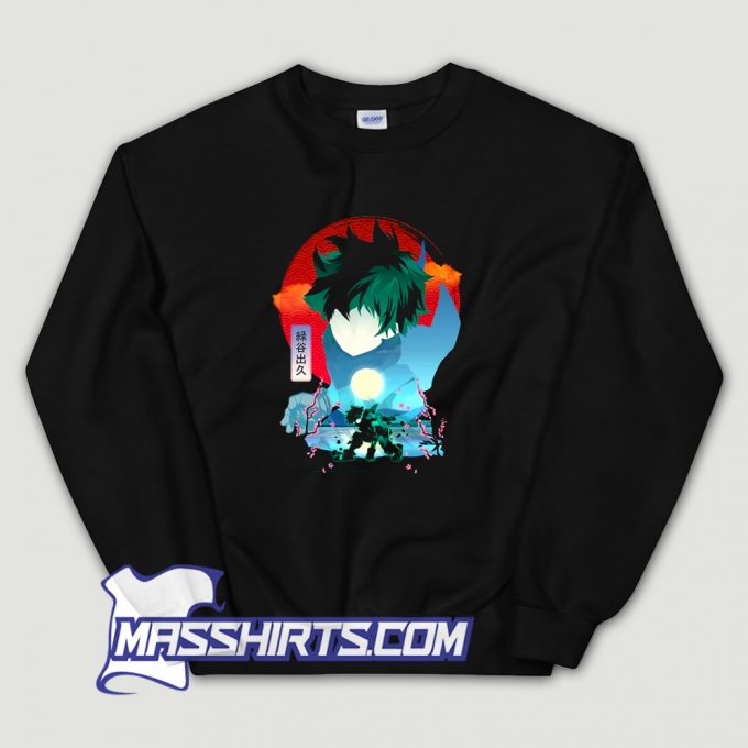 New Deku Hero My Hero Sweatshirt