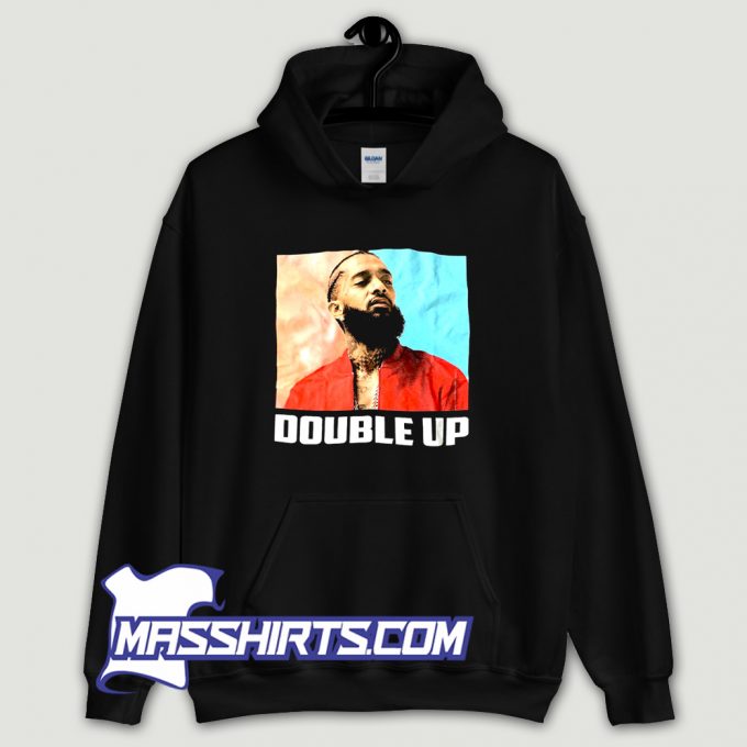 New Nipsey Hussle Double Up Hoodie Streetwear