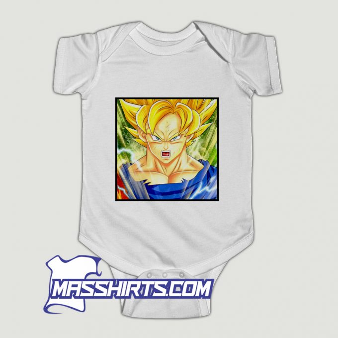 Super Saiyan Goku Baby Onesie