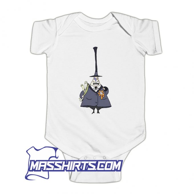 The Mayor Tim Burton Baby Onesie