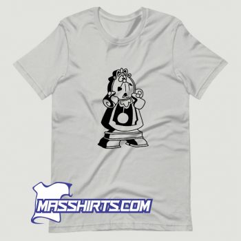 Vintage Beauty And The Beast Cogsworth T Shirt Design