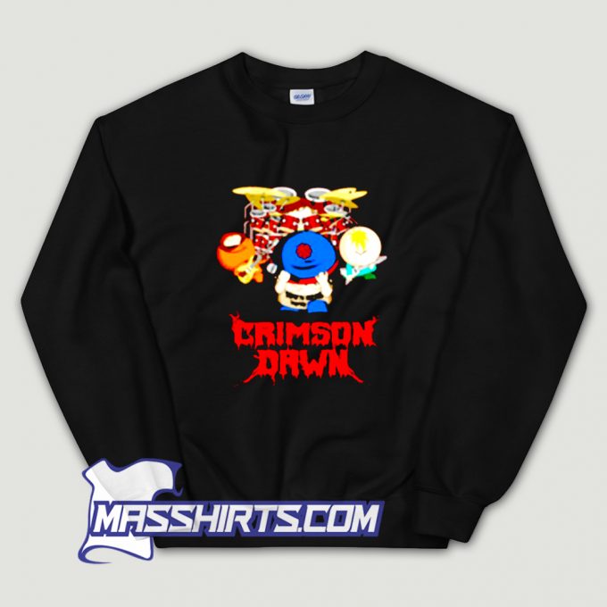 Vintage Crimson Dawn South Sweatshirt