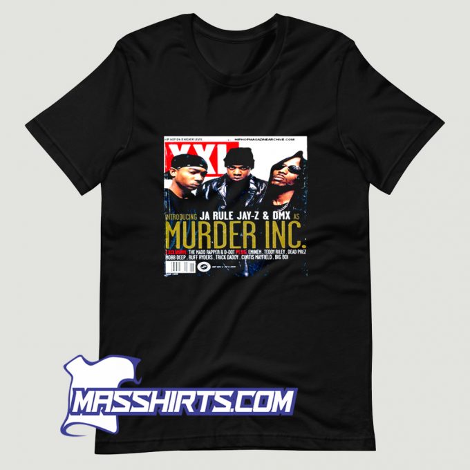 Vintage Murder Inc Jaz Z Dmx Ja Rule T Shirt Design