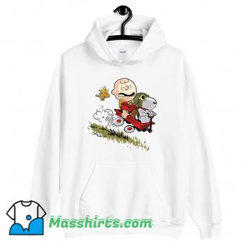 Awesome Charlie and Snoopy Hoodie Streetwear