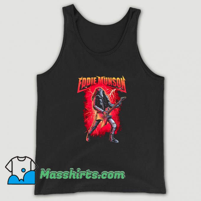 Awesome Eddie Munson Metal Tank Top