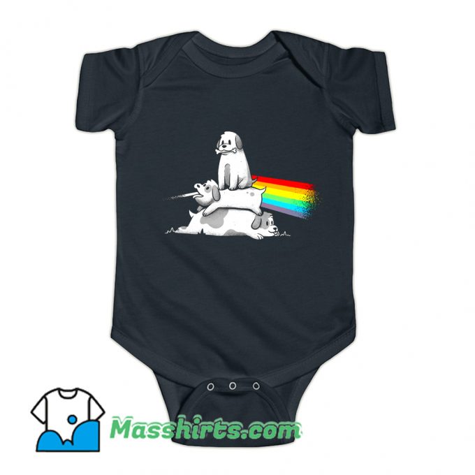 Bark Side Of The Moon Baby Onesie