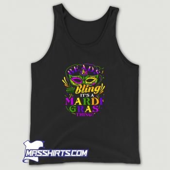 Beads And Bling Its A Mardi Gras Thing Tank Top