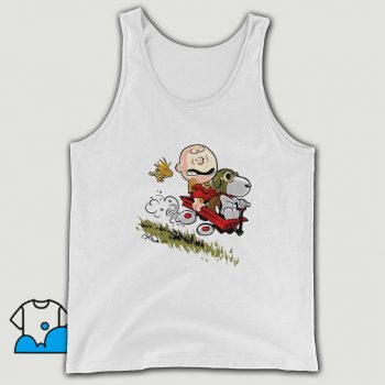 Charlie and Snoopy Tank Top
